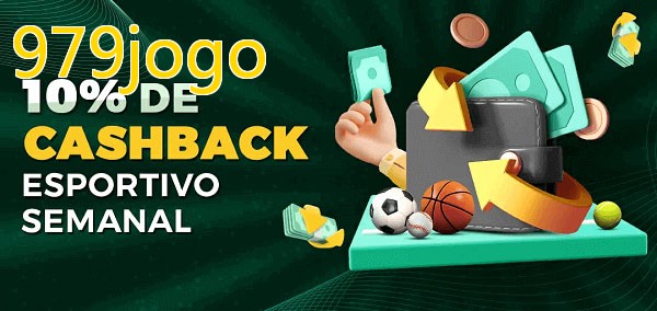 10% de bônus de cashback na 979jogo